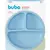 Kit alimentação bebê silicone com ventosa BUBA introdução alimentar refeição infantil prato babador pega migalhas colher garfo original - loja online