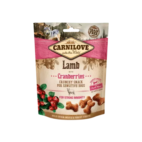 Carnilove Snack crocante de Carneiro e Cranberrie