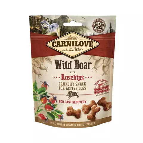 Carnilove Snack Crocante de Javali Selvagem com Rosa Mosqueta