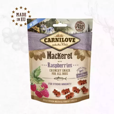 Carnilov Snack Crocante de Cavalinha e Framboesa 200g