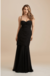 Vestido Longo Preto Moda Luxo