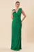 Vestido Longo Verde Esmeralda Moda Luxo