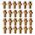 Cruz Madera 15*22*4.5Mm Marron Bag X 200 Unidades - tienda online