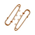 Gancho Alfiler 1.9*2-3/4-3 Bronce Bag Por 250 Unidades - IKORSO Fornituras