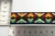 Galon 25Mm Bordado Base Blanca Con Rombos Multicolor Rollo X 44 Yardas