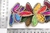 Galon Bordado Multicolor Hojas Rollo Por 20 Yardas