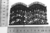 Galon Poliester 7Cm Negro Flor Ch Rollo X 15 Yardas