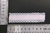 Galon Bordado 3Cm Blanco Y Rosa Claro Doble Punto Rollo X 44 Yardas