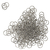 Argolla 8Mm (0.7Mm) Nickel Bag X 1 Kilo - IKORSO Fornituras