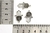 Dijes Plata Vieja Mano Fatima 25Mm Bag X 100 Unidades