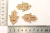Dijes Mano Fatima Dorada 40Mm Ojo Bag X 100 Unidades