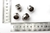 Piezas Plasticas Capuchon Nickel 14X16Mm 2 Lineas Bag Por 1 Kilo