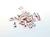 Piezas Plasticas Pasante Letras 8*15 Mm Bag X 1 Kilo