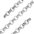 Cadena Aluminio Nickel Bag Por 100 Metros