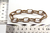 Cadena Aluminio Bronce 2.2*3.4*12*19.5Mm Bag Por 50 Metros