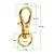 Base De Llavero Gold 26X9Mm Bag Por 100 Unidades - comprar online