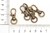 Base De Llavero Bronce 26*9Mm Bag X 500 Unidades