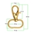 Base De Llavero Gold 34X26Mm Bag Por 100 Unidades - comprar online
