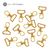 Base De Llavero Gold 32,5X16Mm Bag Por 100 Unidades en internet