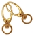 Base De Llavero Gold 40,5X12Mm Bag Por 100 Unidades - IKORSO Fornituras