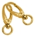 Base De Llavero Gold 46X12Mm Bag Por 100 Unidades - IKORSO Fornituras