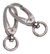 Base De Llavero Nickel 16X54Mm Bag Por 100 Unidades - IKORSO Fornituras