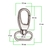 Base De Llavero Nickel 45X25Mm Bag Por 100 Unidades - comprar online