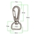 Base De Llavero Nickel 32X12Mm Bag Por 100 Unidades - comprar online