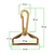 Base De Llavero Gold 43X59Mm Bag Por 100 Unidades - comprar online