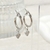 AROS CORAZON CON STRASS