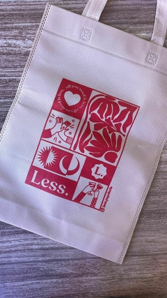 Bolsa de friselina Less