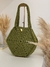 Bolsa Linda Feminina Crochê hexagonal - Casa da Baronesa - Sua Loja de Bolsas Artesanais