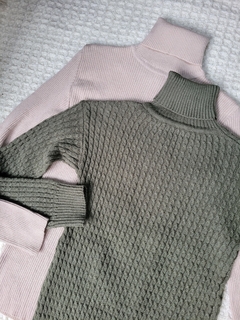 Sweater Polera trenza