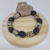 Pulseira Jaspe Dálmata e Ágata