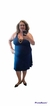 Vestido de Alça Plus size
