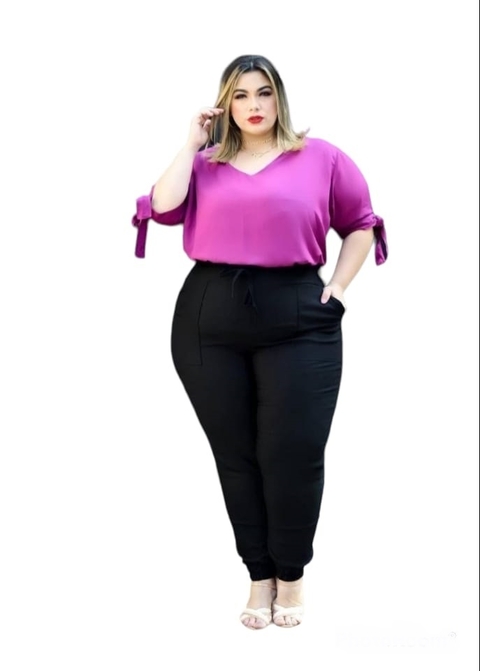 Blusa Bata Plus size