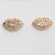 Brinco Beijo AW342 Banho A Ouro 18k