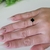 Anel inspiracao trevo preto