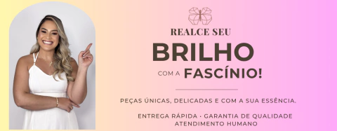 Banner de Fascínio Store | Semijoias, Maquiagens e Acessórios Femininos em Santa Luzia