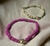 Pulseras cuadradas dobles