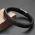 Pulseira Magnética de Couro PU Preto - SpeedBuys