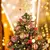 Topo da Árvore de Natal de Ouro - Estrela De Ferro