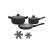Set Black Granite de Hudson - comprar online