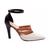 Scarpin Joyce Preto e Tiras Caramelo - RHEA SHOES