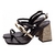 Sandália Juliana Preta - RHEA SHOES