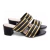 Sandália Lizete Preta - RHEA SHOES