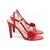 Sandália Flora Vermelha - RHEA SHOES