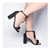 Sandália Rebeca Preta - RHEA SHOES