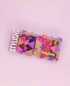 Paleta ULTRA STYLISH sombras metalicas - Ruby Rose - comprar online
