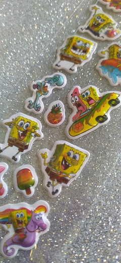 Stickers inflados Bob Esponja larga en internet